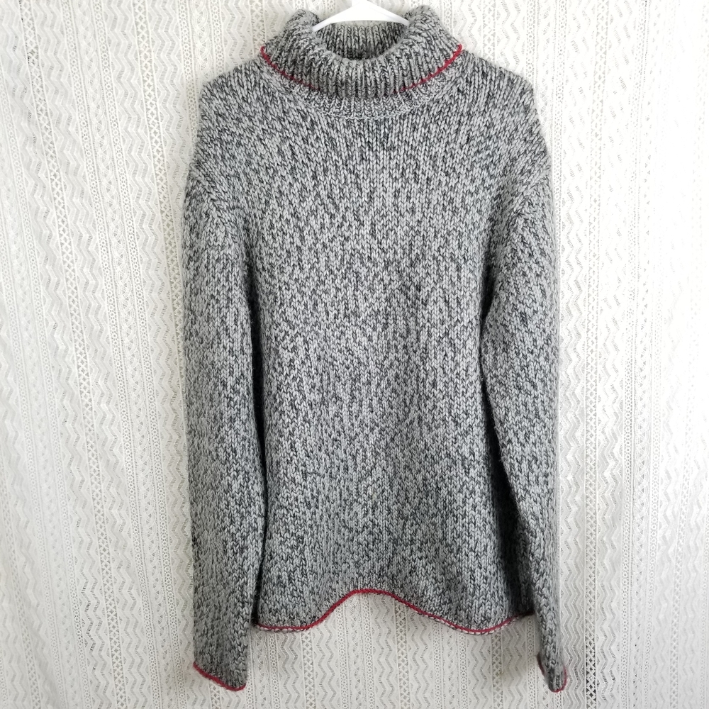 Banana Republic Wool Chunky Cable Knit Sweater